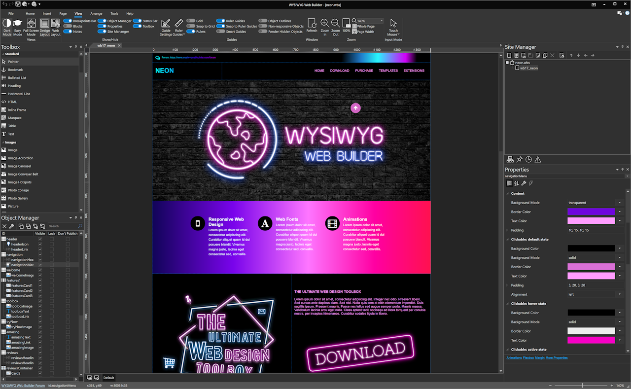 WYSIWYG Web Builder 2024